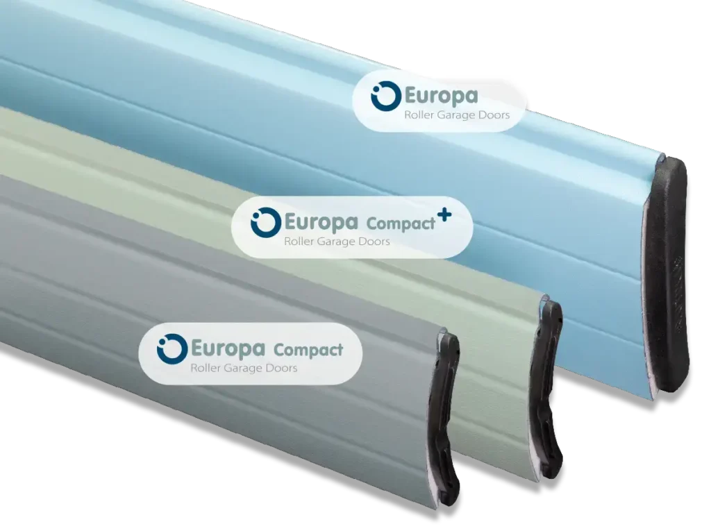 Europa Insulated Roller Garage Doors Slat Comparison