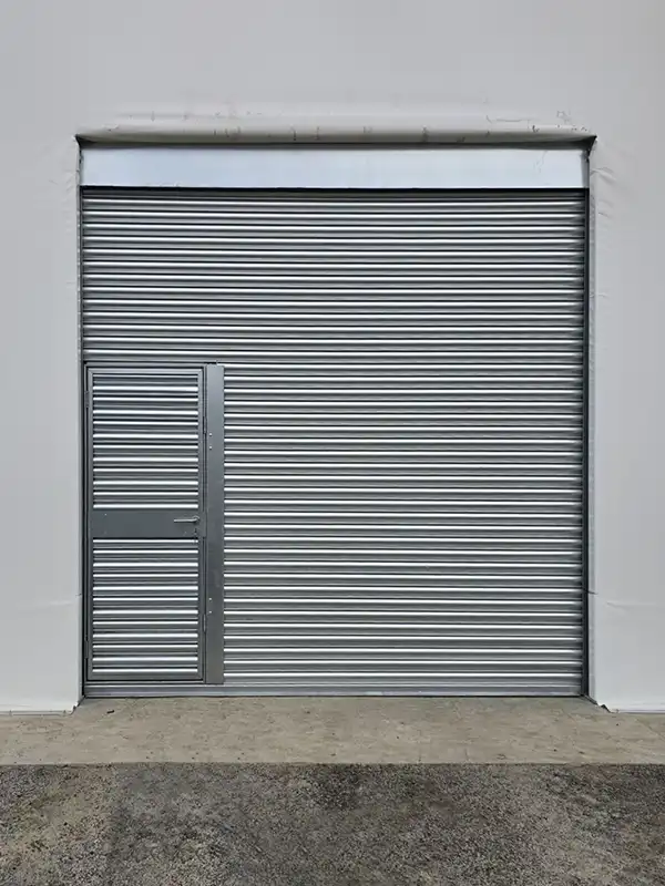 Titan Industrial Steel Roller Shutter Door with Wicket Gate