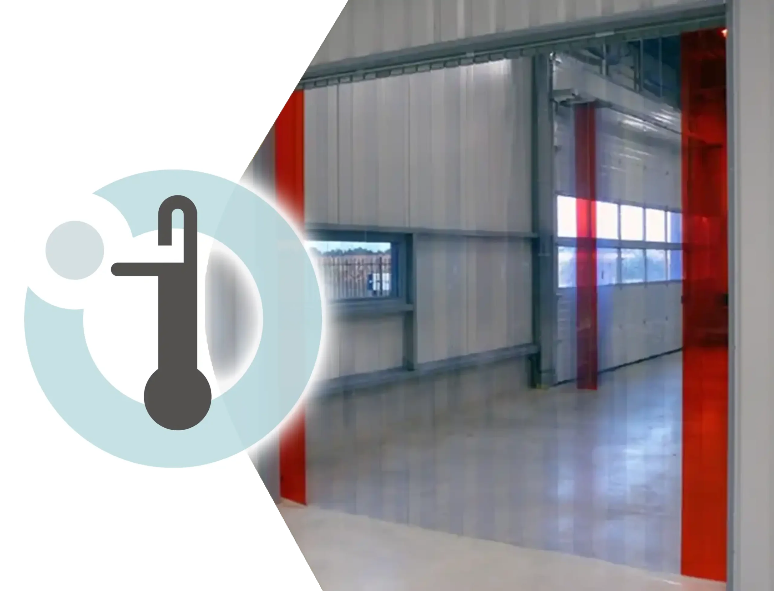 Temperature Control Stripflex PVC Strip Curtains